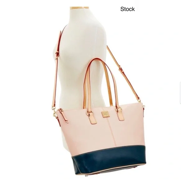 NWT Dooney & Bourke Wexford Leather Large Becky Tote - Picture 2 of 11